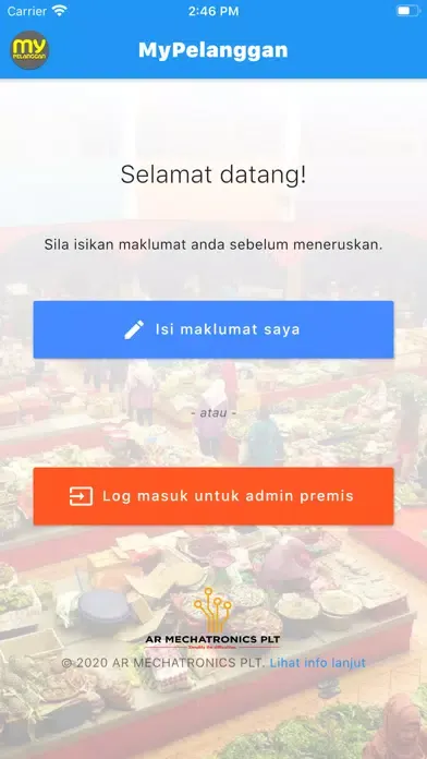 Screenshot di MyPelanggan